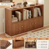 Estantería, Mueble de Pared Estilo Antiguo para Sala de Estar, Gabinete Lateral para Sofá, Gabinete Bajo, Aparador, Gabinete de Té, Mesita de Noche, Gabinete de Almacenamiento, Gabinete de Almacenamiento