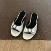 Novas Sandálias de Encaixe Estilo Coreano de Nicho para Mulheres, Uso Externo de Verão, Chinelos Estilo Francês