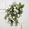 Lugar de Bodas Mori Arreglo Floral Arreglo para Banquete de Bodas Flor de Seda Arreglo Floral Decorativo de Hotel Ruta de Simulación Set Floral para Bodas