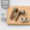 Yijia Normcore Cerradura de Puerta Interior para Dormitorio Puerta de Habitación Baño Manija de Puerta de Madera Universal Silenciosa Magnética