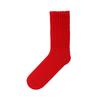 Calcetines Rojos Meikan para Mujer para su Año Zodiacal, Calcetines Rojos Gruesos de Algodón hasta la Pantorrilla, Calcetines de Rizo Engrosados para Otoño e Invierno para Mujer