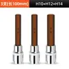 Dado Hexagonal 1/2 Llave Eléctrica Punta Hexagonal Llave de Impacto Neumática Juego de Vasos para Destornillador S2 Extendido Combinación
