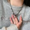 Novo estilo étnico chinês borla flor cesta pingente colar nicho feminino retro design sentido estilo nacional na moda clavícula colar de corrente
