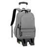 Mochila 2026 Novo Modelo de Mochila Escolar com Rodinhas e Impressão Personalizável para Alunos do Ensino Fundamental e Médio, Protetora da Coluna, Quente Venda Transfronteiriça