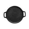 Grelha de Pedra Maifan, Chapa de Churrasco Estilo Coreano, Compatível com Fogareiro Portátil e Fogão de Indução, Adequada para Churrasco, Teppanyaki, Acampamento ao Ar Livre