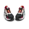 Sapatos Infantis Balabala, Tênis Esportivos Infantis, Tênis de Corrida Respiráveis em Malha para Meninos Primavera e Outono, Tênis de Corrida com Fivela de Botão, Modernos