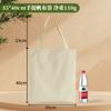 Bolsa de Lona Personalizada de Hombro Portátil para Compras Regalo Bolsa de Lona Conveniente Diaria para Mujer diy Publicitaria Bolsa de Algodón