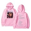 Suéter con capucha estampado para hombre y mujer del nuevo álbum de Taylor Midnights Talla europea Pulóver de moda