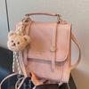 Mochila de Estilo Occidental 2025 de Alta Gama para Viajeros, Estilo Universitario, Bolso de Mano para Mujer, Mochila de Viaje Casual Simple y Versátil
