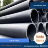 Tubo de Drenagem de Tração para Esgoto PE, Tubo de Drenagem de Parede Sólida PE, Tubo para Passagem sem Escavação (Pipe Jacking) para Rede de Esgoto em Espaço Verde Municipal