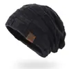 9875 Chapéu de Lã Tricotado Colorido Misto com Forro de Fleece Outono e Inverno Versátil Quente e Fashion Chapéu Pulôver Chapéu de Inverno Feminino Europeu e Americano