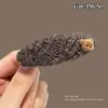 2026 Novo Estilo Franja Urso Grampo de Cabelo Acessório de Cabelo, Presilha Bb Coreana Estilo Chanel, Grampo de Cabelo de Lã de Alta Qualidade, Acessório de Cabeça