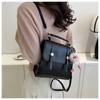 Mochila Retro Británica para Mujer 2023 Nueva Mochila de Estudiante de Moda Multifuncional Bolso Escolar Cartera Bolso de Viaje