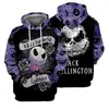 Sudadera con capucha 3D Serie Llorar Noche de Navidad Animación Transfronteriza cosplay Animación 3D Impresa Jersey Suéter de Hombre