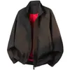 Nueva chaqueta casual para hombre de comercio exterior transfronterizo, chaqueta holgada de talla grande con cuello alto para deportes al aire libre, abrigo de ropa de trabajo para hombre