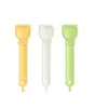 Dispensador de petiscos para gatos com colher para alimentar petiscos líquidos e nutritivos