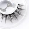Tira autoadhesiva natural de doble cara transfronteriza pestañas postizas autoadhesivas pestañas postizas artificiales tallo negro de una pieza pestañas postizas suaves venta al por mayor