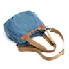 Nueva Bolsa de Lona Transfronteriza Europea y Americana para Mujer, Bolso de Hombro Casual para Mujer, Bolso Cruzado de Lona para Mujer, Bolso Casual de Gran Capacidad