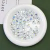 Dingyi Corazón de Amor Transparente Cuentas de Luna Fría Corazón Acrílico Facetado Galvanizado Cuentas Sueltas Cadena de Teléfono DIY Enhebrado