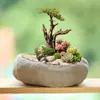 Oferta Especial con Envío Gratis: Maceta Grande para Suculentas, Maceta de Cerámica Gruesa Hecha a Mano con Flor Pellizcada, Maceta para Suculentas de Decoración para el Hogar