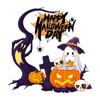 Decoración de Dibujos Animados de Halloween Pegatinas para Ventana Fantasma Calabaza Pegatinas para Vidrio Ambiente Festivo Decoración de Ventana Transfronterizo