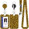 Portatarjeta de identificación de estudiante, portatarjetas creativo y moderno, gafete de trabajo personalizado, cubierta protectora para tarjeta de control de acceso, tarjeta de autobús, permiso de trabajo