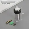 Batente de porta de borracha sem perfuração batente de porta de vidro de aço inoxidável batente de porta anti-colisão espesso sólido batente de porta cilíndrico com amortecedor silencioso