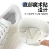 Almohadillas para el talón antirozaduras para zapatillas deportivas, medio número más grandes que el zapato, almohadillas interiores con ajuste antideslizante para el talón para mujer