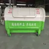 Fabricante de Cubo de Basura con Brazo de Gancho de Tres Cubos Caja Trasera de Gancho Extraíble Caja de Recolección de Basura de 3 Partes Montada en Vehículo de Saneamiento para Exteriores