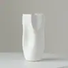Vaso Cerâmico Morandi com Ondas d'Água Nórdico Decoração para Arranjo de Flores Sala de Estar Mesa de Jantar Decoração de Casa Arte Recipiente para Flores