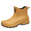 Venda Quente Transfronteiriça Moda Meia-Canela Botas de Chuva Impermeáveis Botas de Chuva Antiderrapantes Sapatos para Chão de Cozinha, Cavalgada, Artesanato, Resistentes ao Desgaste Botas de Água