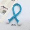 Bufanda mini 14cm muñeco de peluche de perro jefe juguete de peluche decoración de bolso zapatos y ropa