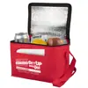 Bolsa Térmica Isolda de TNT Bolsa de Mão Bolsa de Ombro Bolsa para Lanche de Piquenique Bolsa com Revestimento de Folha de Alumínio Bolsa Térmica Bolsa para Presente com Logo Personalizado