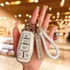 Estuche Especializado para Llave de Ford Escort, Ford Focus, Ford Edge, Ford Ecosport Portacarcasa Protectora para Llave de Coche para Mujeres