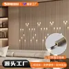 Paneles Decorativos de Fibra de Madera de Bambú para Pared, Decoración de Pared, Iluminación, Paneles Decorativos de Fondo, Exclusivamente para Suministro Transfronterizo de Paneles Cóncavo-Convexos 'Gran Muralla' con Chapa de Madera