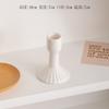 Suporte de vela cerâmico Shumen nórdico simples moderno jantar à luz de velas romântico retrô adereços criativos de decoração de mesa