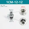 Adaptador hidráulico acero 45# Yonghua cono de 24 grados férula sello ED fitting para manguera 1CB 1CM 1DB 1DM