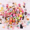 Comida Simulada Mezclada DIY Materiales de Dibujos Animados Accesorios para Funda de Teléfono de Crema Accesorios para el Cabello Hechos a Mano Pasador Adornos DIY