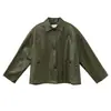 Chaqueta de Cuero para Mujer NEIHE Otoño 2026 con Cuello Solapa, Bolsillos Grandes y Diseño de Hombros Caídos 260131