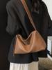 Bolso Retro de Gran Capacidad Transfronterizo para Mujer 2026 Otoño e Invierno Nuevo Estilo Bolso de Hombro Moderno Sencillo para Viajes Diarios Bolso Cruzado Tipo Almohada