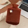 Bolsa de Agua Caliente Agua tamaño pequeño para Mujeres Peluche Lindo Mini Calentador de Manos Bolsa Calentadora de Agua Antiexplosión Dibujos Animados Calentador de Pies Artefacto