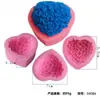 Ferramentas para Fazer Velas Aromáticas Formato de Flor de Amor Dia dos Namorados DIY Forma de Silicone para Bolo Mousse de Chocolate