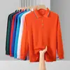 Camiseta de Manga Curta com Lapela, Básica de Verão para Trabalho, Camisa Cultural para Publicidade Corporativa, Camisa Polo Business, Logo Personalizado