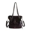 Bolsa Tote Afternoon de Londres para Mulheres, Nova Bolsa de Mão com Padrão de Diamante, Bolsa Pequena Transversal de Ombro para o Dia a Dia, Envio Direto da Fábrica
