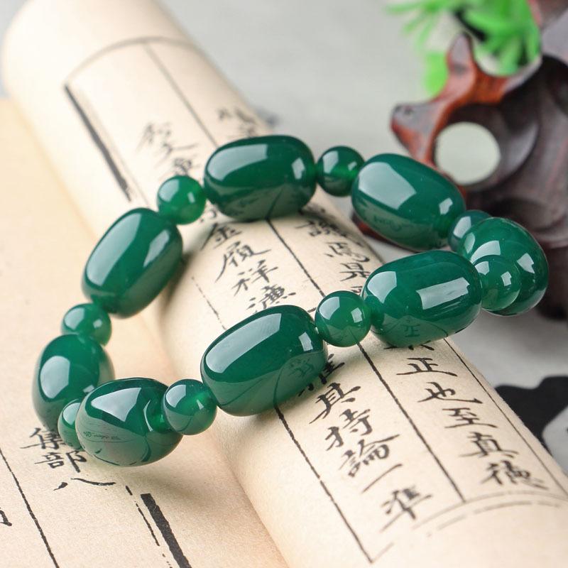 绿玛瑙手链 (3)