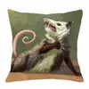2026 Modelo Nuevo Almohada de Peluche Divertida con Forma de Animal y Patrón de Impresión Digital, Almohada Casera Casual y Cómoda