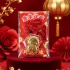 Colgante Oveja de la Suerte, Cadena para Teléfono de Lámina de Oro Sólido del Año de la Oveja, Llavero para Bolso, Adorno de Cuerda Roja para Coche, Regalo para Atraer Riqueza