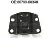 8679060340 Adecuado para Toyota Land Cruiser 2021 Cámara de Asistencia de Estacionamiento Cámara de Vista Trasera Cámara de Reversa