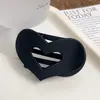 Pinza para el Cabello Plana con Forma de Corazón Transfronteriza para Mujer Nuevo Estilo 2025 Pinza de Abulón para la Parte Trasera de la Cabeza Moño Cola de Caballo Accesorio para el Cabello