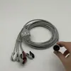 Compatible con PM7000/8000/9000/MEC Electrocardiógrafo Veterinario 6 pines Transfronterizo